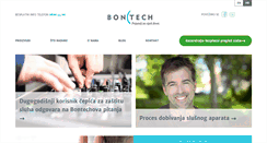 Desktop Screenshot of bontech.hr