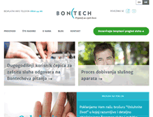 Tablet Screenshot of bontech.hr